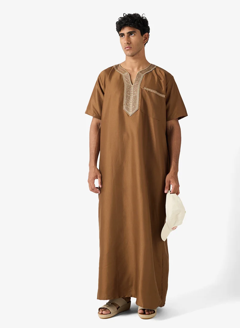 Robert Wood  Morrocan Classic Thobe for Men | Best Price UAE